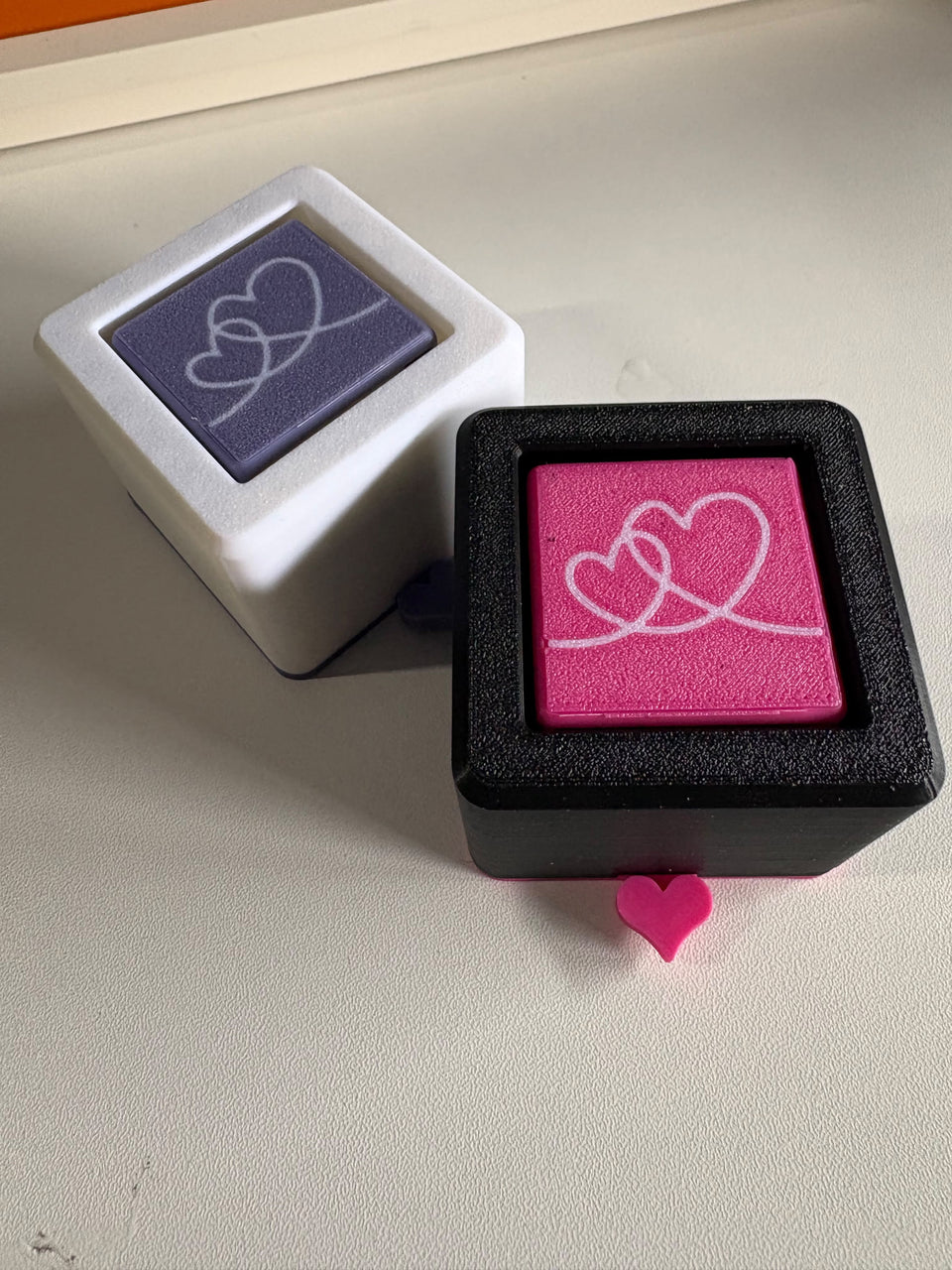 Cajita de regalo para anillos personalizada