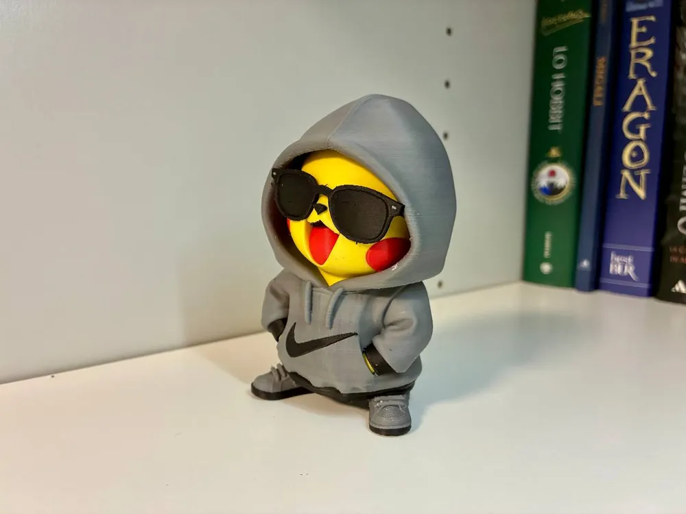 Figura Pokémon urbana 3D