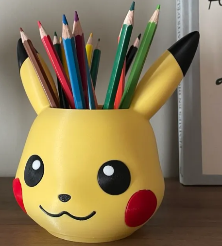 Portalápices Pikachu 3D
