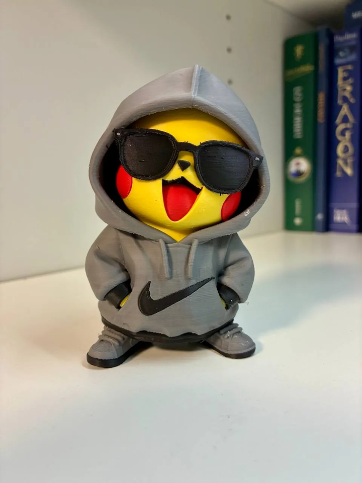 Figura Pokémon urbana 3D