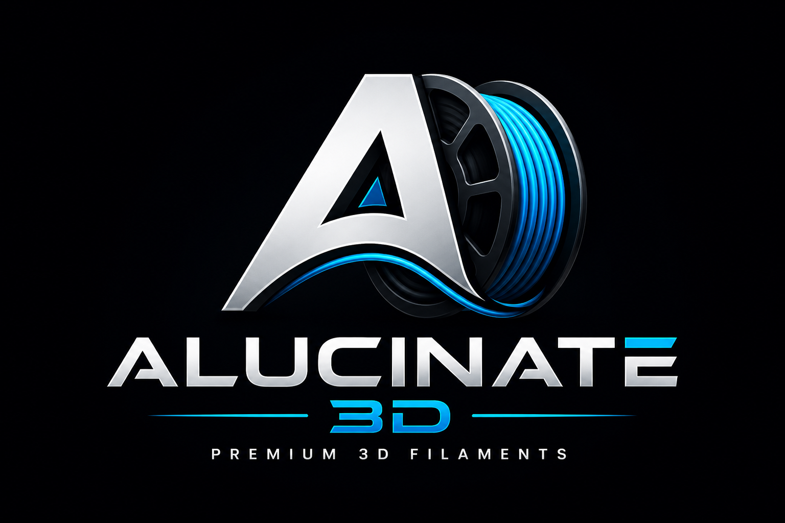 Logotipo de ALUCINATE 3D